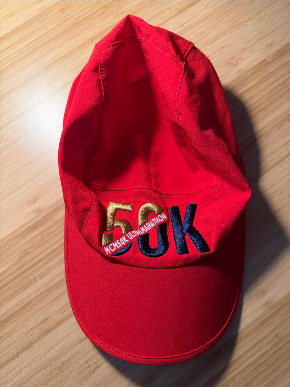 Brooks Marine Corps Marathon 2022 Moment22 50K Red Running Hat